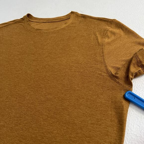 Vuori Autumn Heather Strato Tech Tee Short Sleeve Performance Crew Shirt V126 S - Picture 5 of 10